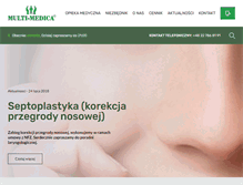 Tablet Screenshot of multi-medica.org